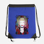 Harley Quinn Glitch-None-Drawstring-Bag-danielmorris1993
