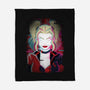 Harley Quinn Glitch-None-Fleece-Blanket-danielmorris1993