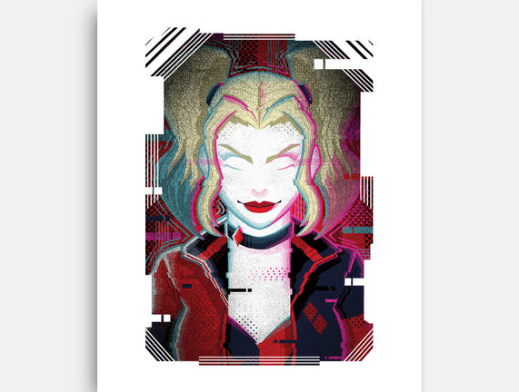 Harley Quinn Glitch