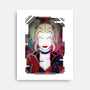 Harley Quinn Glitch-None-Stretched-Canvas-danielmorris1993