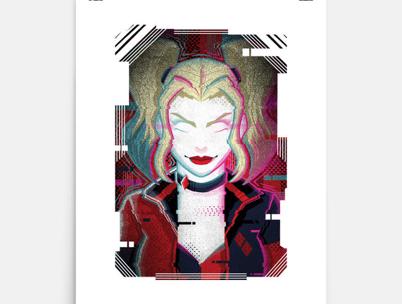 Harley Quinn Glitch