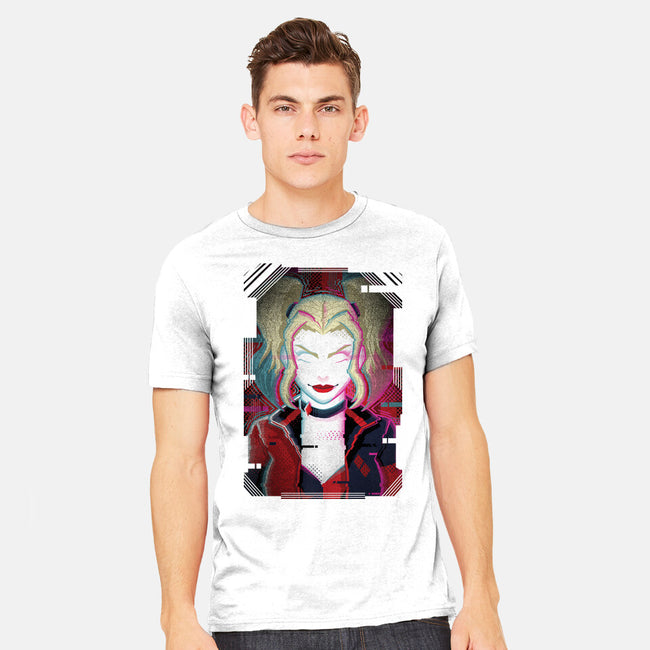 Harley Quinn Glitch-Mens-Heavyweight-Tee-danielmorris1993