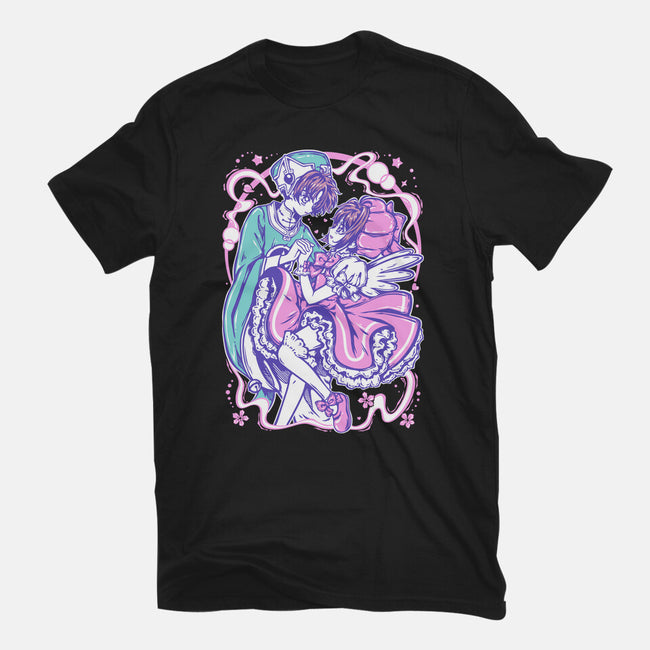 Sakura Syaoran-Unisex-Basic-Tee-Panchi Art