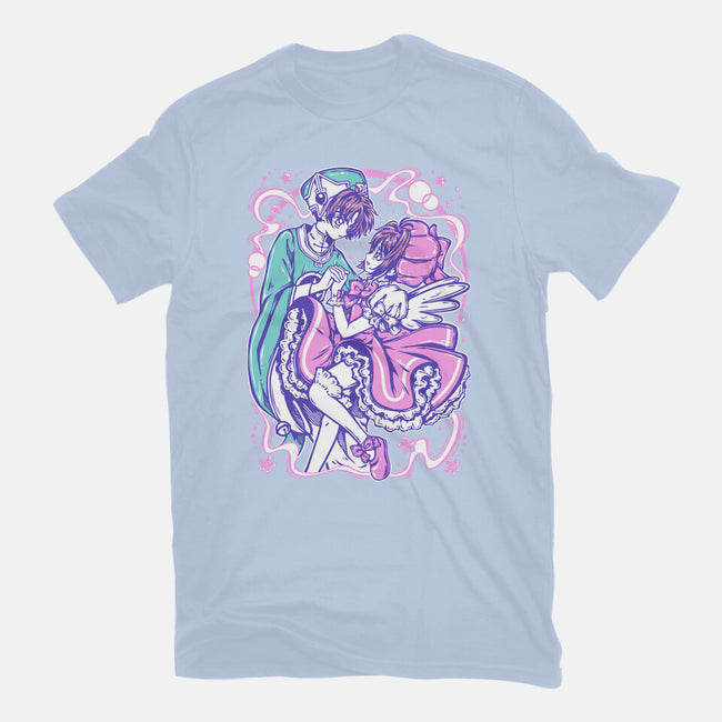 Sakura Syaoran-Unisex-Basic-Tee-Panchi Art