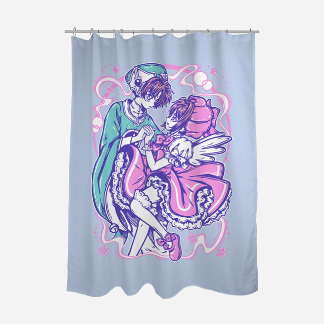 Sakura Syaoran-None-Polyester-Shower Curtain-Panchi Art