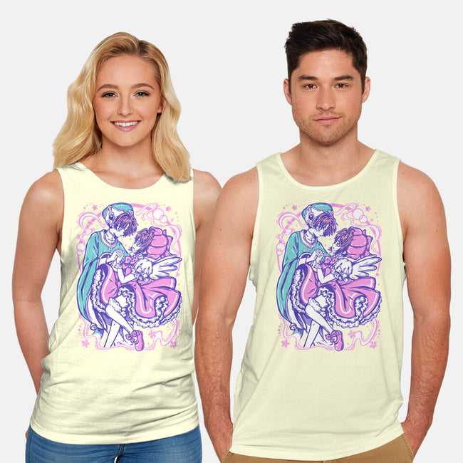 Sakura Syaoran-Unisex-Basic-Tank-Panchi Art