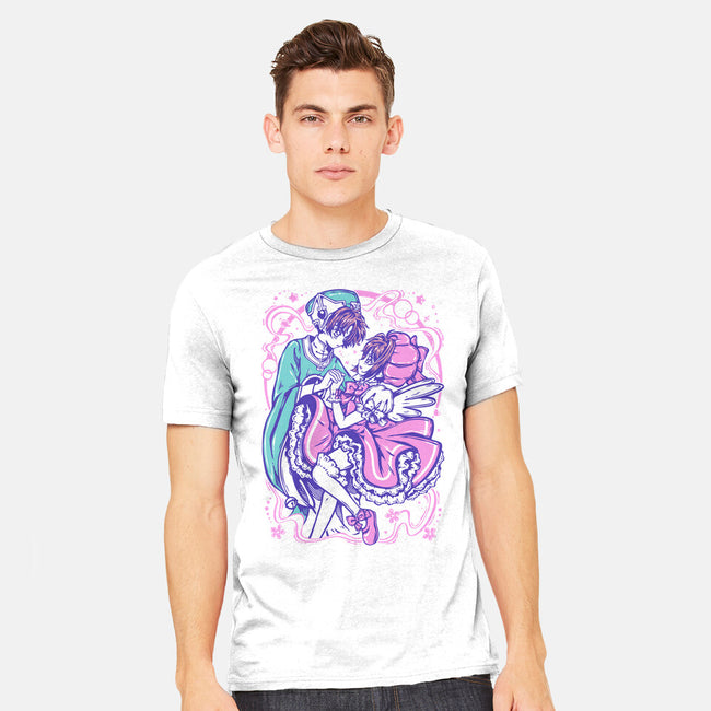 Sakura Syaoran-Mens-Heavyweight-Tee-Panchi Art