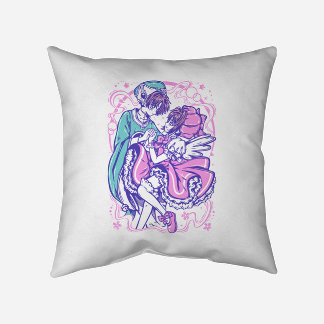 Sakura Syaoran-None-Removable Cover-Throw Pillow-Panchi Art