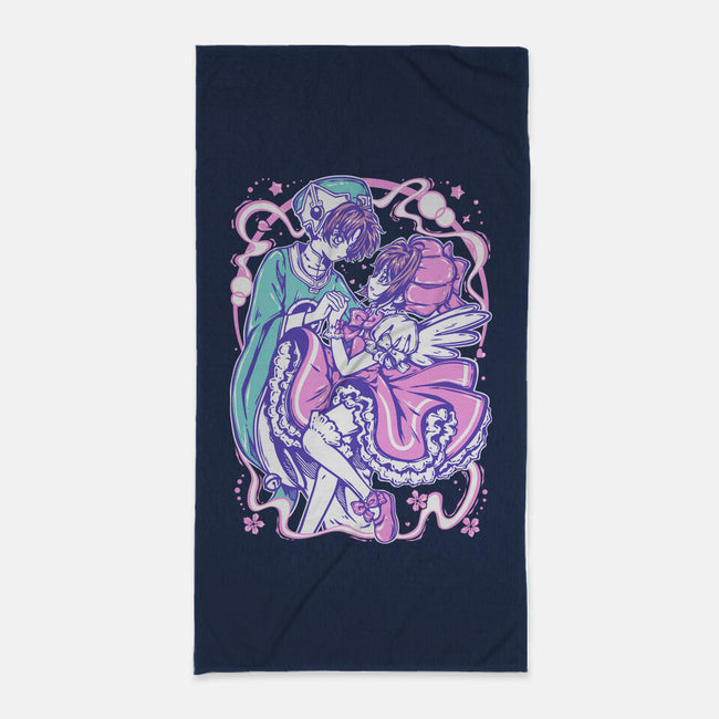 Sakura Syaoran-None-Beach-Towel-Panchi Art