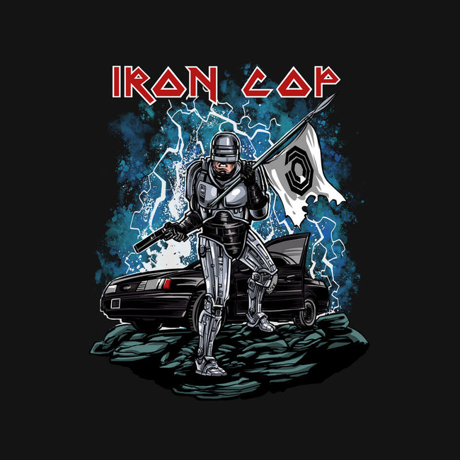 Iron Cop-None-Removable Cover w Insert-Throw Pillow-zascanauta