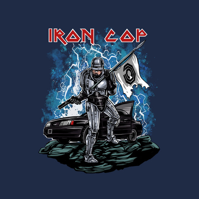 Iron Cop-None-Removable Cover w Insert-Throw Pillow-zascanauta
