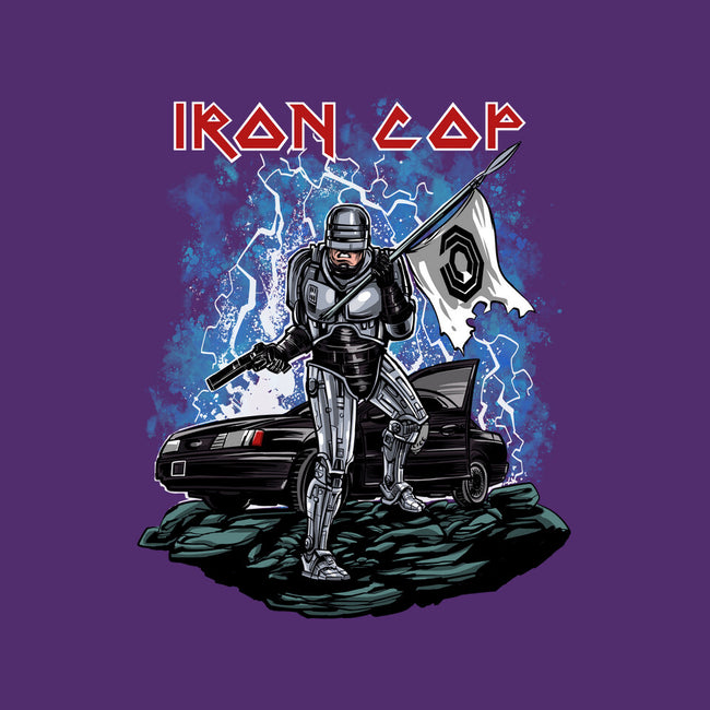 Iron Cop-None-Fleece-Blanket-zascanauta
