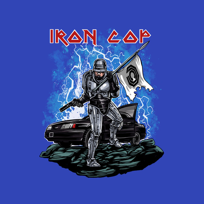 Iron Cop-None-Removable Cover w Insert-Throw Pillow-zascanauta