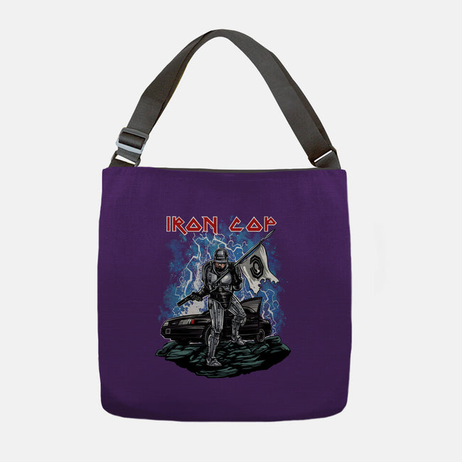 Iron Cop-None-Adjustable Tote-Bag-zascanauta