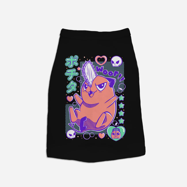 Cute Pochita-Dog-Basic-Pet Tank-Panchi Art