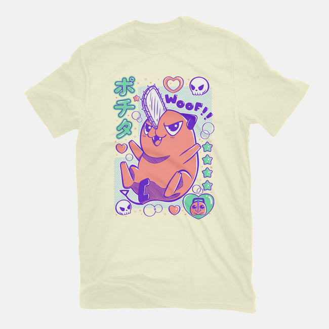 Cute Pochita-Mens-Basic-Tee-Panchi Art