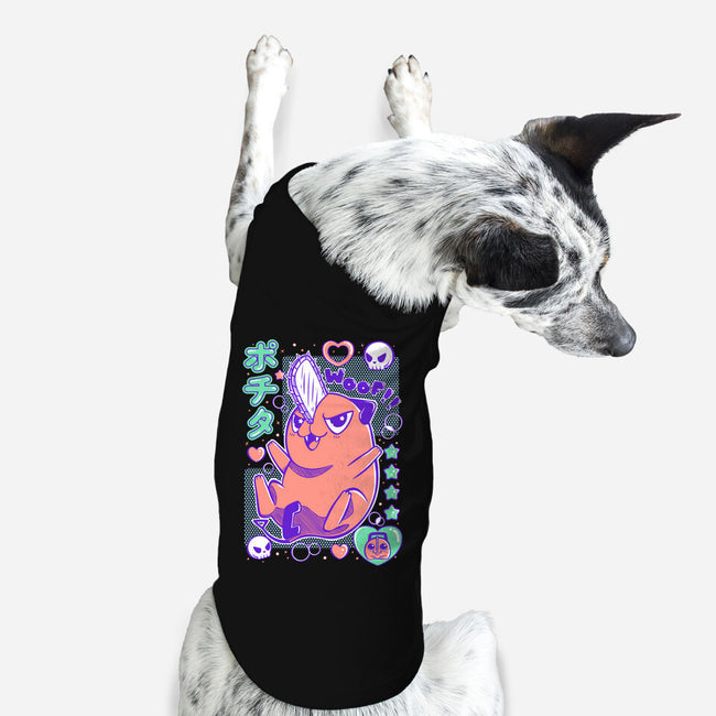 Cute Pochita-Dog-Basic-Pet Tank-Panchi Art