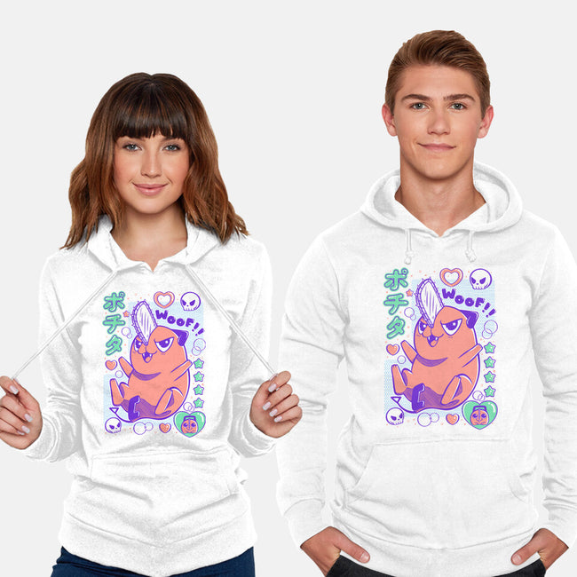 Cute Pochita-Unisex-Pullover-Sweatshirt-Panchi Art