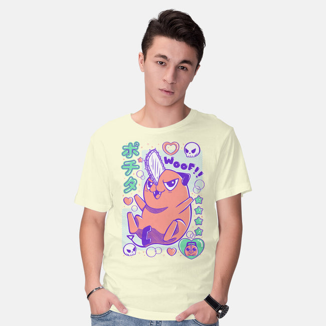Cute Pochita-Mens-Basic-Tee-Panchi Art