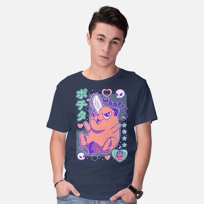 Cute Pochita-Mens-Basic-Tee-Panchi Art