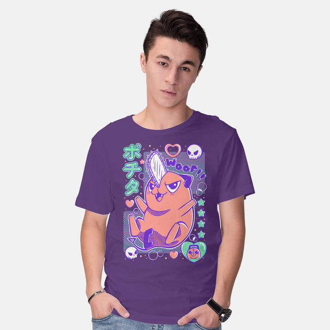 Cute Pochita-Mens-Basic-Tee-Panchi Art