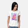 Cute Pochita-Womens-Basic-Tee-Panchi Art