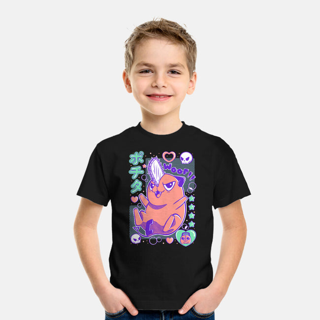 Cute Pochita-Youth-Basic-Tee-Panchi Art