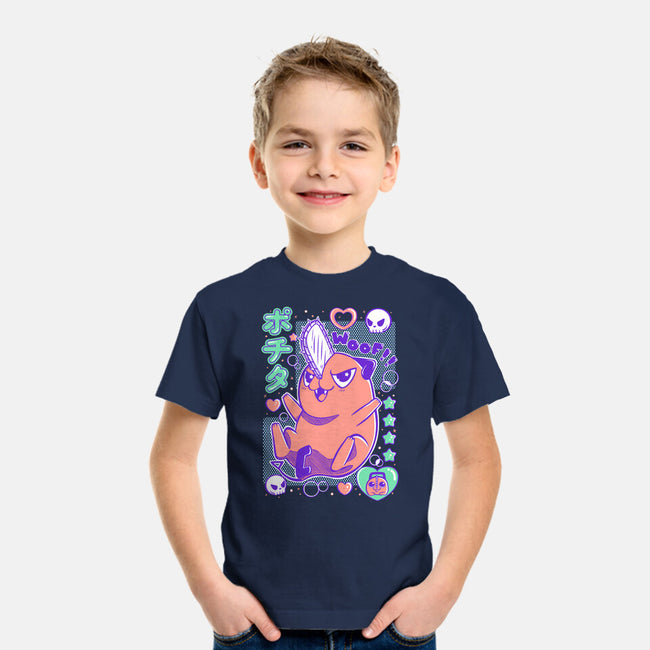 Cute Pochita-Youth-Basic-Tee-Panchi Art