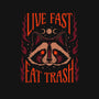Live And Eat-Womens-Fitted-Tee-Thiago Correa