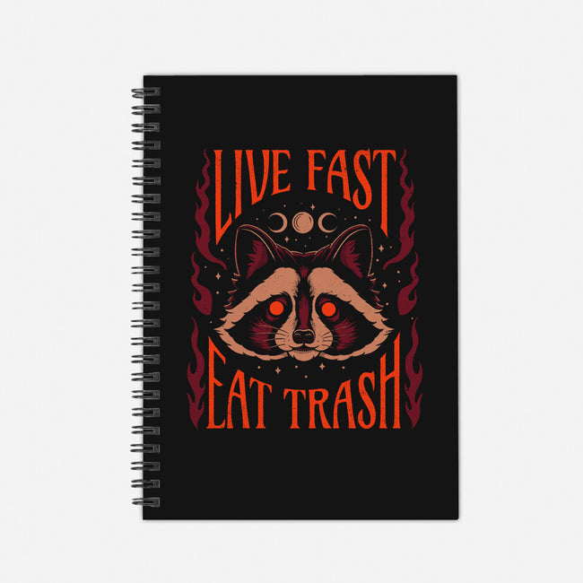 Live And Eat-None-Dot Grid-Notebook-Thiago Correa