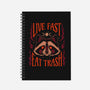 Live And Eat-None-Dot Grid-Notebook-Thiago Correa