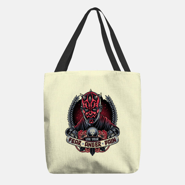 Fear Anger And Pain-None-Basic Tote-Bag-momma_gorilla