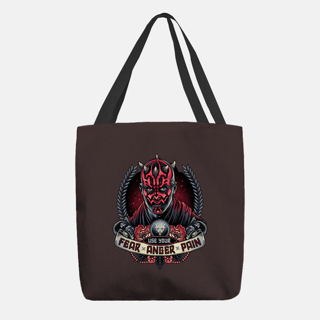 Fear Anger And Pain-None-Basic Tote-Bag-momma_gorilla