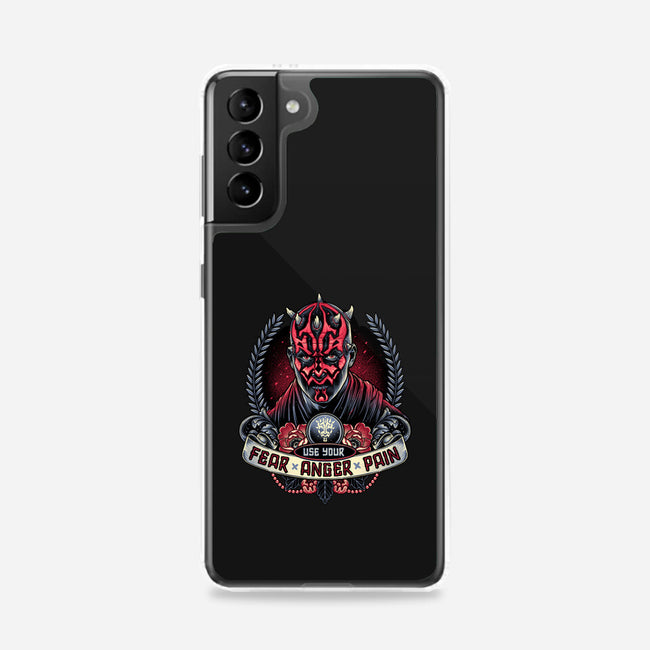 Fear Anger And Pain-Samsung-Snap-Phone Case-momma_gorilla