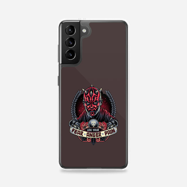 Fear Anger And Pain-Samsung-Snap-Phone Case-momma_gorilla