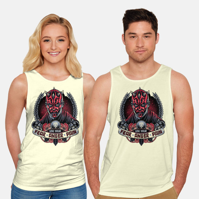 Fear Anger And Pain-Unisex-Basic-Tank-momma_gorilla