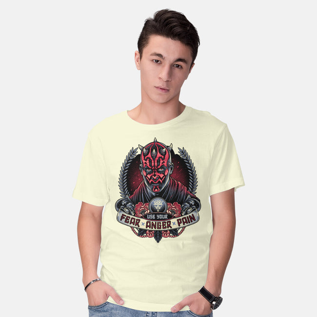 Fear Anger And Pain-Mens-Basic-Tee-momma_gorilla