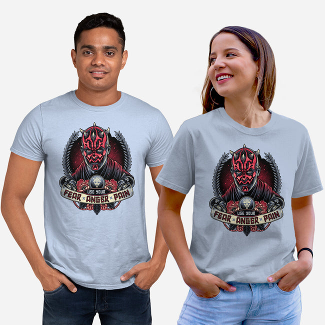 Fear Anger And Pain-Unisex-Basic-Tee-momma_gorilla