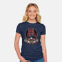 Fear Anger And Pain-Womens-Fitted-Tee-momma_gorilla