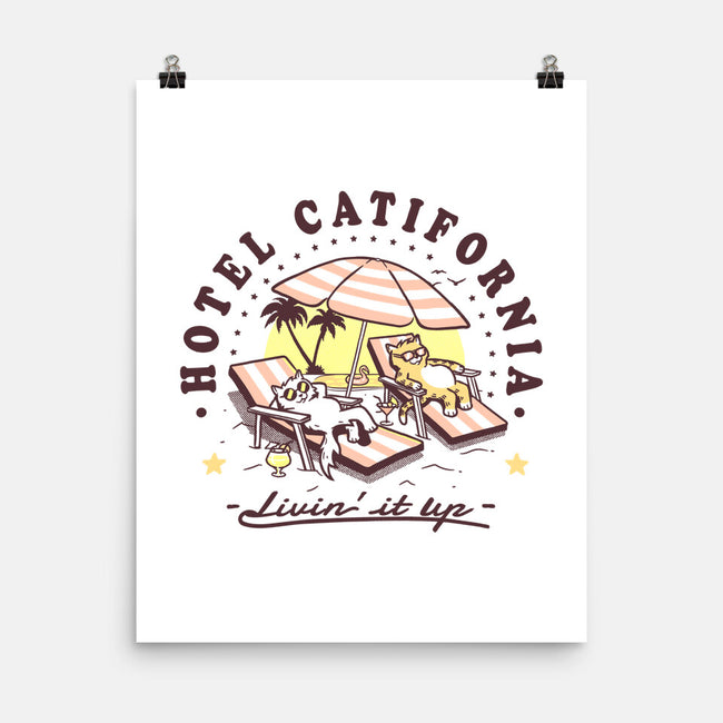 Hotel Catifornia-None-Matte-Poster-Gamma-Ray