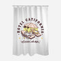 Hotel Catifornia-None-Polyester-Shower Curtain-Gamma-Ray