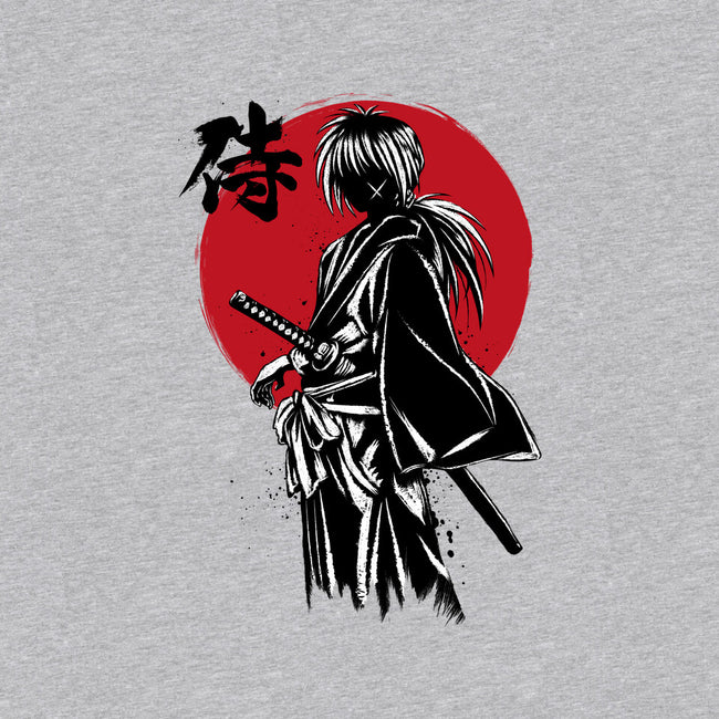 Kenshin Sumi-e-Unisex-Basic-Tee-DrMonekers