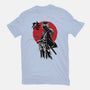 Kenshin Sumi-e-Womens-Fitted-Tee-DrMonekers