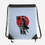 Kenshin Sumi-e-None-Drawstring-Bag-DrMonekers