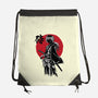 Kenshin Sumi-e-None-Drawstring-Bag-DrMonekers