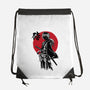 Kenshin Sumi-e-None-Drawstring-Bag-DrMonekers