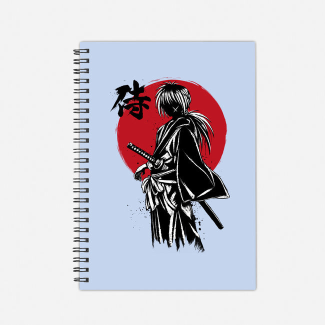 Kenshin Sumi-e-None-Dot Grid-Notebook-DrMonekers