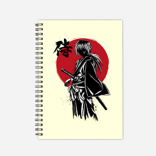 Kenshin Sumi-e-None-Dot Grid-Notebook-DrMonekers