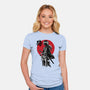 Kenshin Sumi-e-Womens-Fitted-Tee-DrMonekers