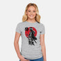 Kenshin Sumi-e-Womens-Fitted-Tee-DrMonekers